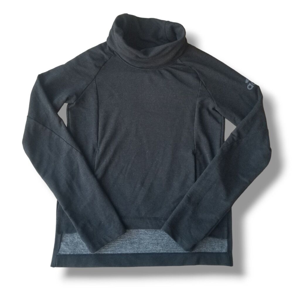 Adidas Long Sleeve Turtleneck Sweatshirt Women's 2XS Winter Outdoor Running Warm